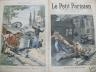 LE PETIT PARISIEN 1901 N 655 SAUVE PAR SES CHIENS