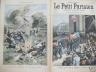 LE PETIT PARISIEN 1902 N 705 OBSEQUES DES VICTIMES DU CAMP DE SATORY