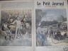 LE PETIT JOURNAL 1894 N 194 LES VOITURES MECANIQUES SANS CHEVAUX