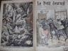 LE PETIT JOURNAL 1906 N 806 A L'ASILE DE CLERMONT, UN MEDECIN BLESSE