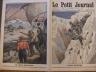 LE PETIT JOURNAL 1913 N 1186 L'ALPE HOMICIDE