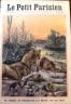 LE PETIT PARISIEN 1911 N 1176 UN EXPLORATEUR DEVORE PAR DES LIONS