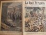 LE PETIT PARISIEN 1906 N 895 INCENDIE DANS UN BAL EN ITALIE FUSECCHIO