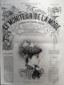LE MONITEUR DE LA MODE 1891 N 30 CHAPEAU MINA. DESSIN DE J. ROCAULT