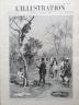 L'ILLUSTRATION 1897 N 2840 LE RESEAU TELEGRAPHIQUE DE L' OUEST AFRICAIN FRANCAIS