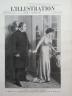L' ILLUSTRATION 1908 N 3433 A LA COMEDIE FRANCAISE: M. HUGUENET et Mme BERTET.
