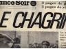 FRANCE SOIR DU 14 NOVEMBRE 1970 DE GAULLE LE CHAGRIN
