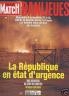 PARIS MATCH 2005 N 2947 LA REPUBLIQUE EN ETAT D'URGENCE