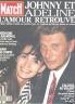 PARIS MATCH 1992 N 2241 JOHNNY HALLYDAY et ADELINE