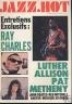 JAZZ- HOT 1981 N 385 RAY CHARLES - LUTHER ALLISON